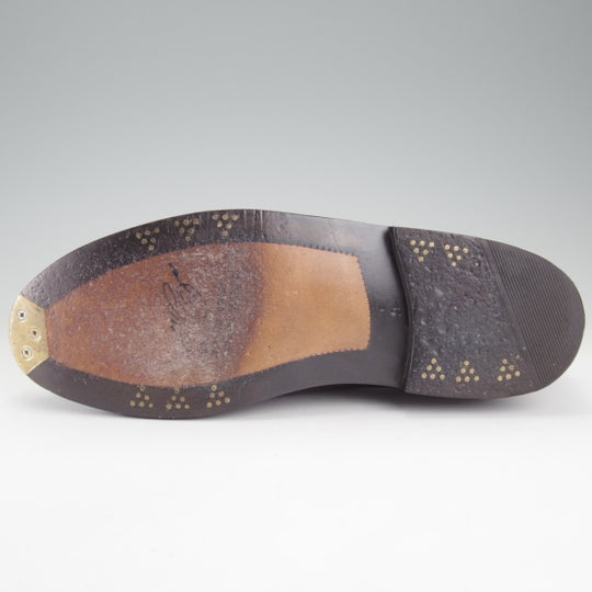極美品★(独)ハインリッヒ・ディンケラッカー SIZE 9【貴重★コムデギャルソン別注/ジュンヤワタナベ】RIO/リオ/プレーントゥ/黒★n664