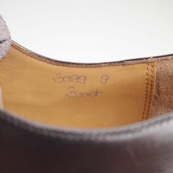 極美品★(独)ハインリッヒ・ディンケラッカー SIZE 9【貴重★コムデギャルソン別注/ジュンヤワタナベ】RIO/リオ/プレーントゥ/黒★n664
