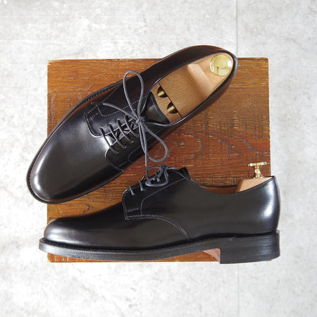 未使用★(英)チーニー 6E【グッドイヤーウェルテッド製法★ロイドフットウェア別注/Mシリーズ】175ラスト/プレーントゥ/黒/CHEANEY★o715