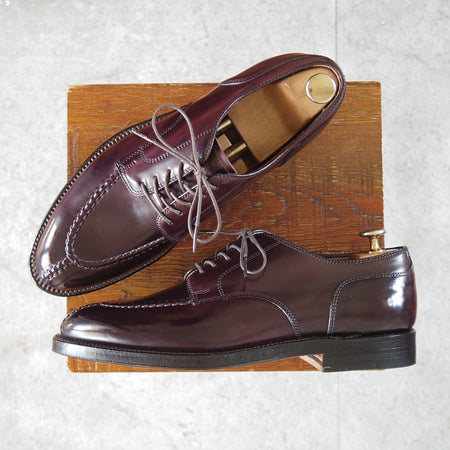 未使用★オールデン 7.5D【定価￥216,700-★コードバン仕様/NST/2210】ノルウィージャンフロント/アバディーンラスト/赤茶/ALDEN★o719