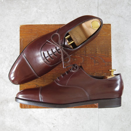 未使用★ジョンロブ 7E【定価￥240,900-★CITY 2/シティ/7000ラスト】ストレートチップ/カーフ/濃茶/メンズ/JOHN LOBB★o720