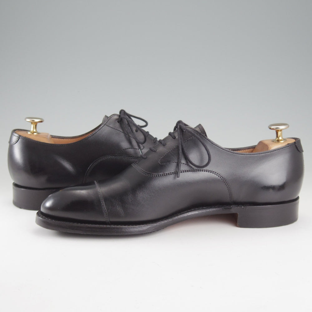 極美品★(英)チーニー 6.5F【定価￥94,600-★アルフレッド/ALFRED】125ラスト/ストレートチップ/カーフ/黒/メンズ/CHEANEY★p281