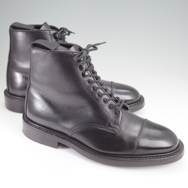 極上★トリッカーズ SIZE 6【現行定価￥143,000-★ダイナイトソール仕様/レースアップブーツ/AXTON】7983/カーフ/黒/Tricker's★n151