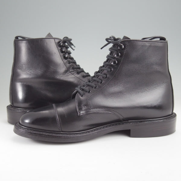 極上★トリッカーズ SIZE 6【現行定価￥143,000-★ダイナイトソール仕様/レースアップブーツ/AXTON】7983/カーフ/黒/Tricker's★n151