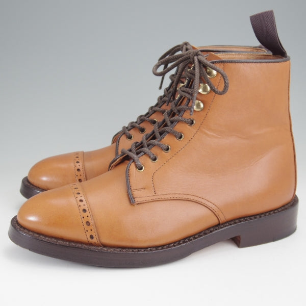 美品★トリッカーズ SIZE 6【現行定価￥143,000-★カントリーブーツ/茶】カーフ/メンズ/Tricker's★n152