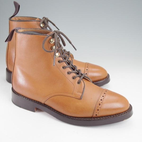 美品★トリッカーズ SIZE 6【現行定価￥143,000-★カントリーブーツ/茶】カーフ/メンズ/Tricker's★n152