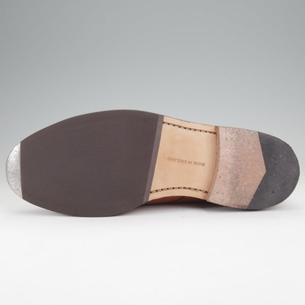 美品★トリッカーズ SIZE 6【現行定価￥143,000-★カントリーブーツ/茶】カーフ/メンズ/Tricker's★n152