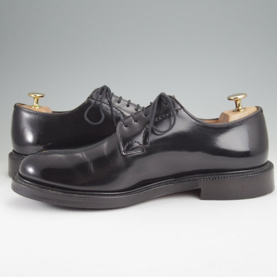 極上★チャーチ 75F/UK7.5【定価￥181,500-★シャノン/SHANNON】103ラスト/プレーントゥ/黒/メンズ/Church's★n153