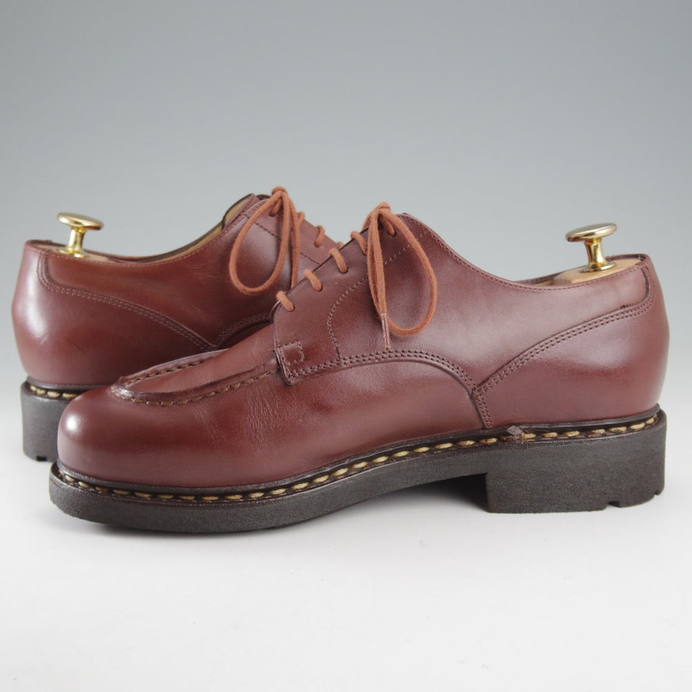 極美品★パラブーツ SIZE 5.5【定価￥96,800-★シャンボード/CHAMBORD】Uチップ/TEXソール/リスレザー/MARRON/マロン/茶/Paraboot★o710