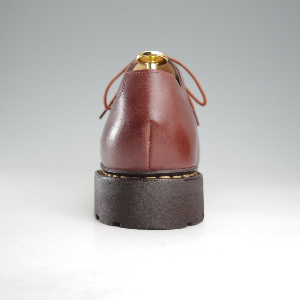 極美品★パラブーツ SIZE 5.5【定価￥96,800-★シャンボード/CHAMBORD】Uチップ/TEXソール/リスレザー/MARRON/マロン/茶/Paraboot★o710