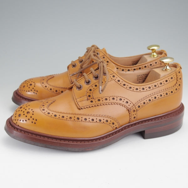 極美品★トリッカーズ SIZE 6【定価￥132,000-★ダイナイトソール/BOURTON/エイコンアンティーク】カントリーシューズ/茶/Tricker's★n154