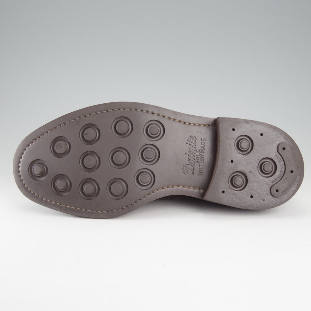 極上★トリッカーズ SIZE 7.5【現行定価13万円以上★ダイナイトソール/バートン同系モデル/M6518】フルブローグ/濃茶/Tricker's★o711