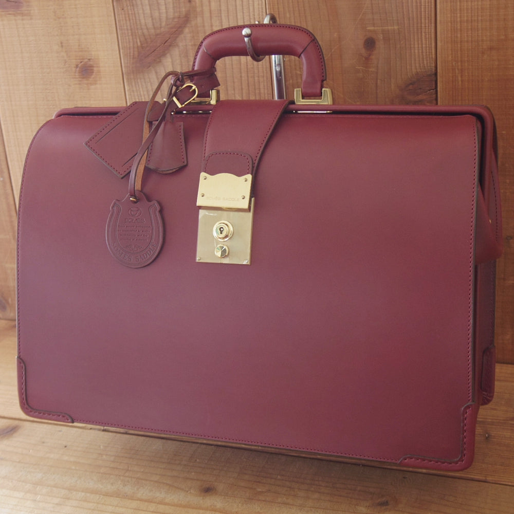 ほぼ展示品程度★ソメスサドル/SOMES SADDLE【定価￥129,600-★エグゼクティブ・ダレスバッグ】メンズ/ビジネス/バッグ/赤茶/鞄★p299