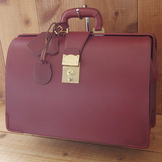 ほぼ展示品程度★ソメスサドル/SOMES SADDLE【定価￥129,600-★エグゼクティブ・ダレスバッグ】メンズ/ビジネス/バッグ/赤茶/鞄★p299