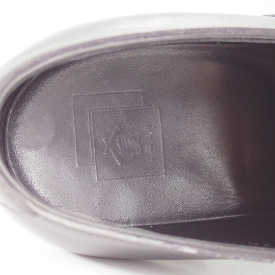 極美品★三陽山長 SIZE 7【定価￥99,000-★友二郎/R2010ラスト】ストレートチップ/カーフ/黒/メンズ/TOMOJIRO/Sanyo Yamacho★n672