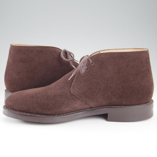 極美品★チャーチ 85F/UK8.5【定価￥160,600-★ダイナイトソール/RYDER 3】81ラスト/チャッカブーツ/スエード/濃茶/Church's★n673