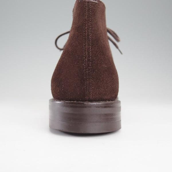 極美品★チャーチ 85F/UK8.5【定価￥160,600-★ダイナイトソール/RYDER 3】81ラスト/チャッカブーツ/スエード/濃茶/Church's★n673