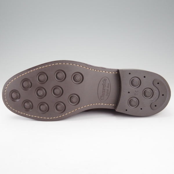 極美品★チャーチ 85F/UK8.5【定価￥160,600-★ダイナイトソール/RYDER 3】81ラスト/チャッカブーツ/スエード/濃茶/Church's★n673