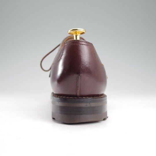 極上★J.M.ウエストン 7C【定価￥176,000-★ゴルフ/GOLF】641/31ラスト/Uチップ/ソフトカーフ/濃茶/Weston/ウェストン★n674