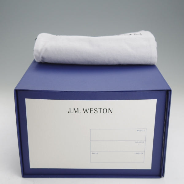 極上★J.M.ウエストン 7C【定価￥176,000-★ゴルフ/GOLF】641/31ラスト/Uチップ/ソフトカーフ/濃茶/Weston/ウェストン★n674