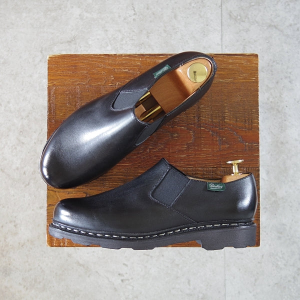 極美品★パラブーツ(レディース) SIZE 3.5【定価￥81,400-★NANO/サイドゴアシューズ】ナノ/GRIFFソール/カーフ/黒/Paraboot★n679