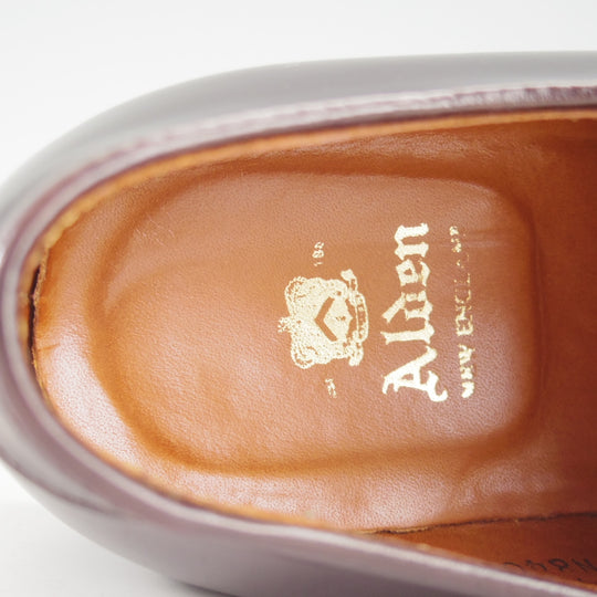 美品★オールデン 5.5D【現行定価20万円以上★コードバン仕様/モンクストラップ/N8406】ヴァンラスト/バンラスト/#8/赤茶/ALDEN★o717