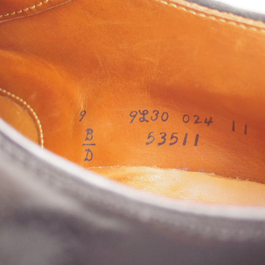 極上★オールデン 9D【定価￥217,800-★コードバン仕様/モディファイドラスト】53511/プレーントゥ/黒/メンズ/ALDEN★o166