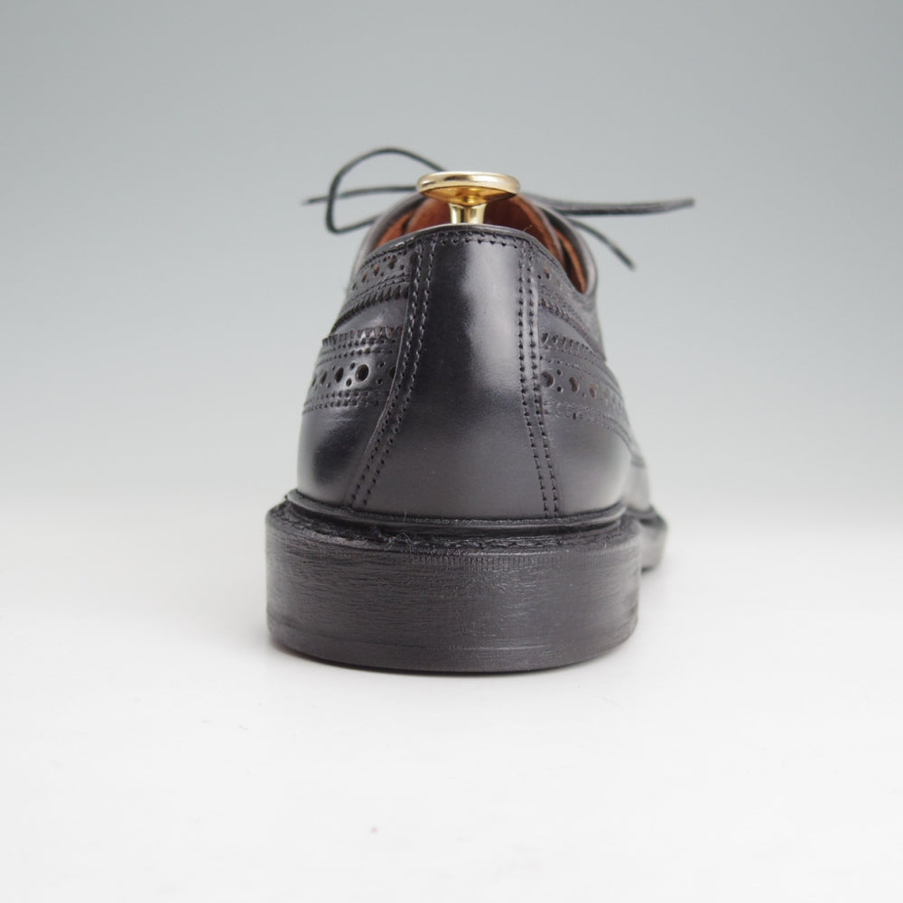 未使用★(米)アレンエドモンズ 8.5D【現行定価24万円程度★コードバン仕様/MACNEIL】ロングウイング/黒/メンズ/ALLEN EDMONDS★o167