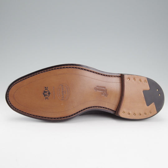 未使用★(米)アレンエドモンズ 8.5D【現行定価24万円程度★コードバン仕様/MACNEIL】ロングウイング/黒/メンズ/ALLEN EDMONDS★o167