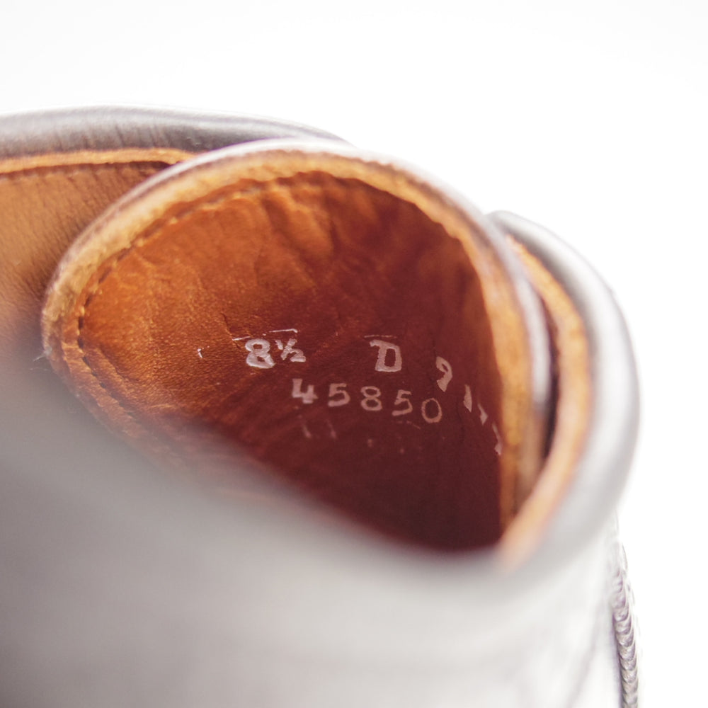 未使用★(米)アレンエドモンズ 8.5D【現行定価24万円程度★コードバン仕様/MACNEIL】ロングウイング/黒/メンズ/ALLEN EDMONDS★o167