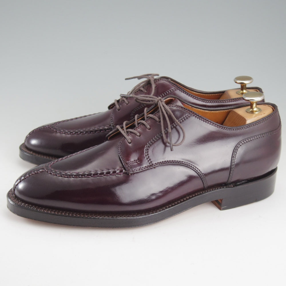 未使用★オールデン 7.5D【定価￥216,700-★コードバン仕様/NST/2210】ノルウィージャンフロント/アバディーンラスト/赤茶/ALDEN★o719