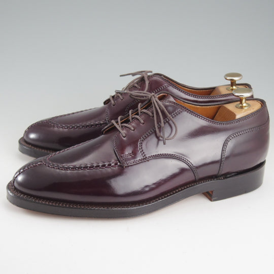 未使用★オールデン 7.5D【定価￥216,700-★コードバン仕様/NST/2210】ノルウィージャンフロント/アバディーンラスト/赤茶/ALDEN★o719