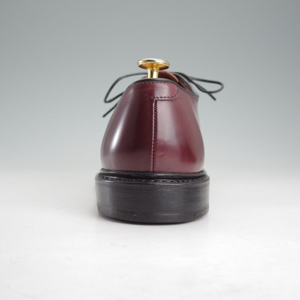 未使用★(米)アレンエドモンズ 8.5D【現行定価24万円程度★コードバン仕様/Leeds】リーズ/プレーントゥ/赤茶/メンズ/ALLEN EDMONDS★o168