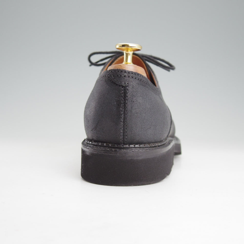 極美品★ジョンロブ 8E【定価￥180,400-★MILTON/オイルドスエード】7000ラスト/プレーントゥ/黒/メンズ/JOHN LOBB★o169