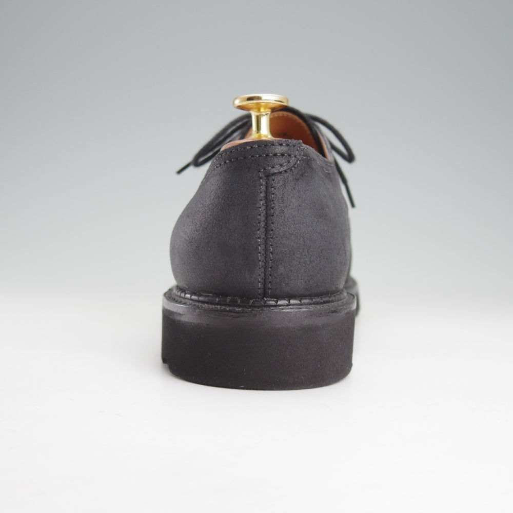 極美品★ジョンロブ 8E【定価￥180,400-★MILTON/オイルドスエード】7000ラスト/プレーントゥ/黒/メンズ/JOHN LOBB★o169