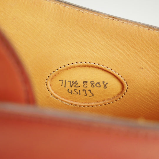 未使用★エドワードグリーン 7E【現行定価20万円以上★OLNEY/ジョージブーツ/808ラスト】モンクブーツ/カーフ/赤茶/EDWARD GREEN★o171