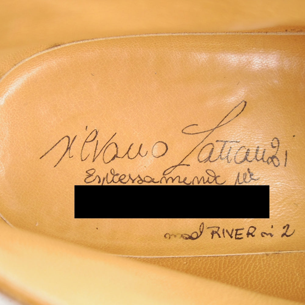 ★(伊)シルヴァノ・ラッタンジ SIZE 8【高額★オーダー品/ハンドソーンウェルテッド製法】チャッカブーツ/薄茶/Silvano Lattanzi★o180