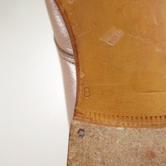 ★(伊)シルヴァノ・ラッタンジ SIZE 8【高額★オーダー品/ハンドソーンウェルテッド製法】チャッカブーツ/薄茶/Silvano Lattanzi★o180