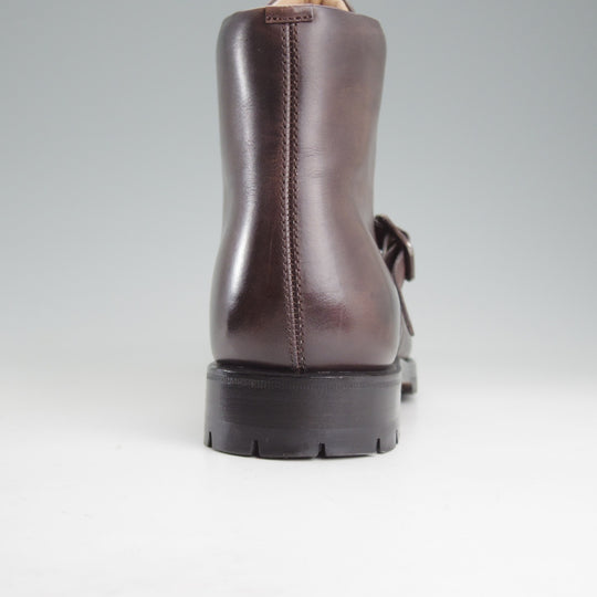 極美品★(仏)ベルルッティ SIZE 8【定価￥331,560★純正ツリー付/ソフト・グッドイヤー製法/ブルニコ】ブーツ/濃茶系/Berluti★o721