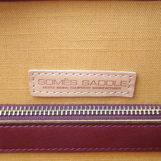 ほぼ展示品程度★ソメスサドル/SOMES SADDLE【定価￥129,600-★エグゼクティブ・ダレスバッグ】メンズ/ビジネス/バッグ/赤茶/鞄★p299