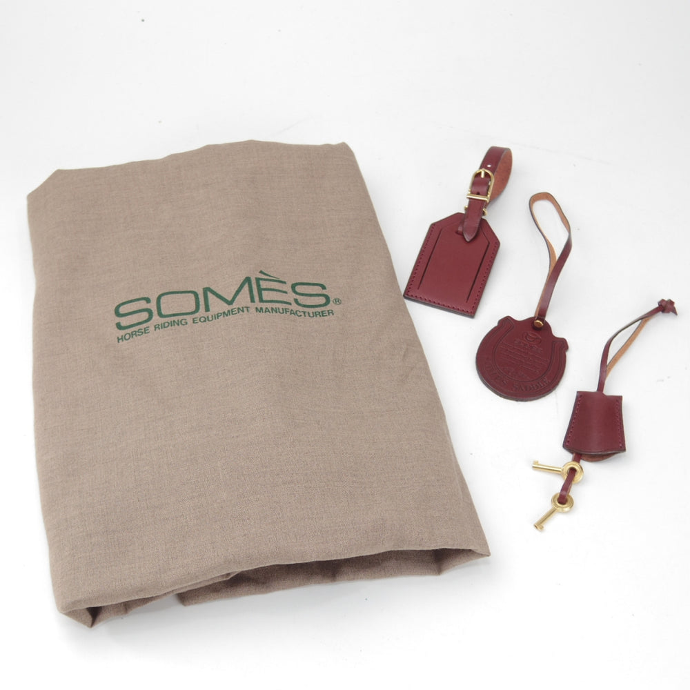 ほぼ展示品程度★ソメスサドル/SOMES SADDLE【定価￥129,600-★エグゼクティブ・ダレスバッグ】メンズ/ビジネス/バッグ/赤茶/鞄★p299