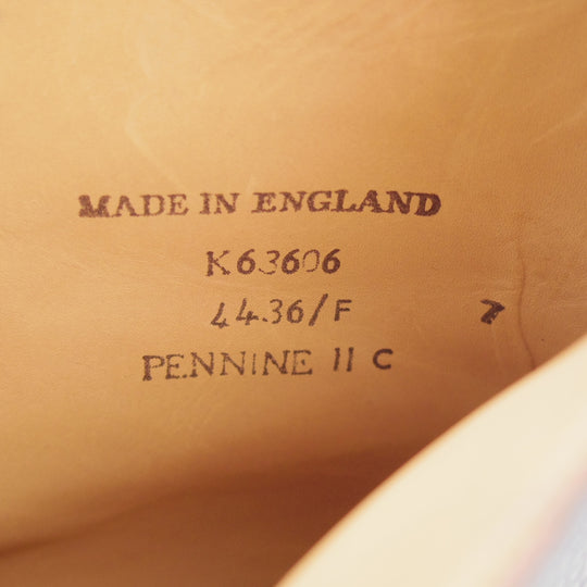 未使用★(英)チーニー 7F【定価￥104,500-★ブーツ版ケンゴン/ヴェルトショーン製法】PENNINE 2 C/コマンドソール/紺/CHEANEY★o182