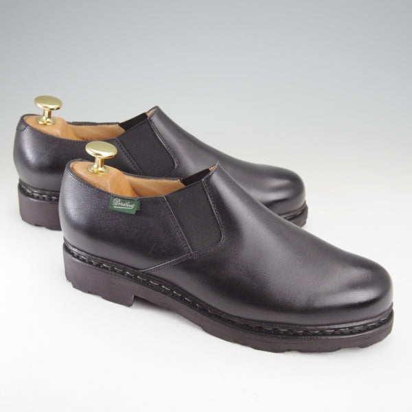 極美品★パラブーツ(レディース) SIZE 3.5【定価￥81,400-★NANO/サイドゴアシューズ】ナノ/GRIFFソール/カーフ/黒/Paraboot★n679