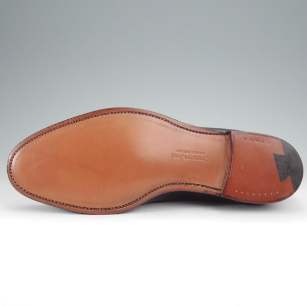 未使用★クロケット&ジョーンズ 9.5E【定価￥126,500-★CAVENDISH 2/キャベンディッシュ】325ラスト/タッセルローファー/カーフ/黒★n164