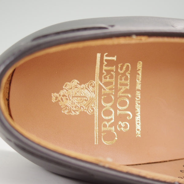 未使用★クロケット&ジョーンズ 9.5E【定価￥126,500-★CAVENDISH 2/キャベンディッシュ】325ラスト/タッセルローファー/カーフ/黒★n164