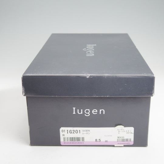 未使用★Iugen/イウゲン SIZE 8.5【定価￥44,000-★ローファー/IG201】スリッポン/グレインレザー/茶/メンズ★m644
