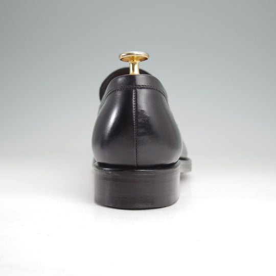 極美品★TLB Mallorca/ティーエルビー SIZE 7【現行定価6万円以上★コインローファー/520】カーフ/黒/メンズ★n165