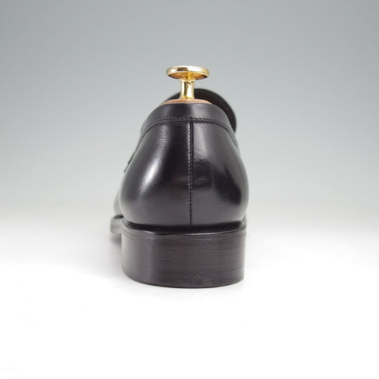 極美品★TLB Mallorca/ティーエルビー SIZE 7【現行定価6万円以上★コインローファー/520】カーフ/黒/メンズ★n165