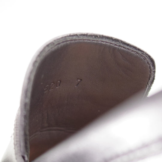 極美品★TLB Mallorca/ティーエルビー SIZE 7【現行定価6万円以上★コインローファー/520】カーフ/黒/メンズ★n165