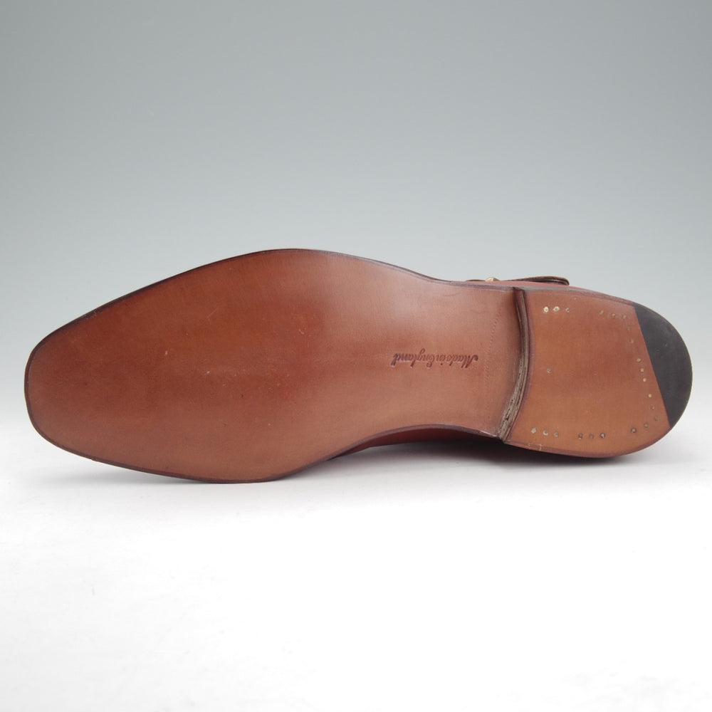 未使用★エドワードグリーン 7E【現行定価20万円以上★OLNEY/ジョージブーツ/808ラスト】モンクブーツ/カーフ/赤茶/EDWARD GREEN★o171